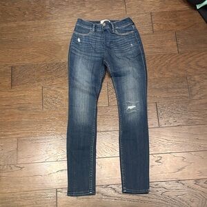 Abercrombie Kids Dark Blue Pull-On Jean Leggings